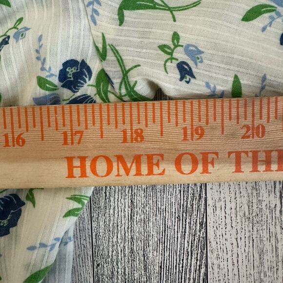 Sweet Baby Jamie‎ Floral Midi Sweetheart Neck Dress L Ditsy Cottagecore Prairie - Picture 11 of 13